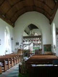 Looking east towards the screen