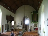 Westwards, a narrow church