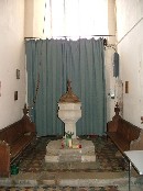 font, reset under the tower