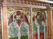 rood screen: detail