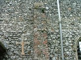 red brick buttress
