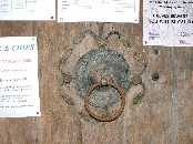 14th century door boss