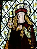 Morris's St Mary Magdalene, with what looks like a can of Carlsberg Special Brew