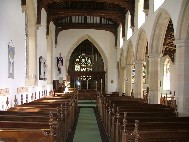 looking east