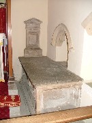 Honor Bacon in the sanctuary - she died on her wedding day