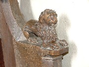 restored bench end