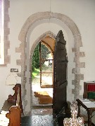 Another narrowed Norman doorway