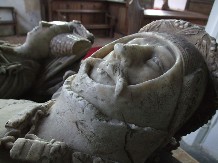 Thorp memorial: Sir Edmund and Lady Joan