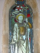 St George in the chancel