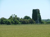 across the fields