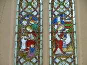 Christ with the children and raising the daughter of Jairus