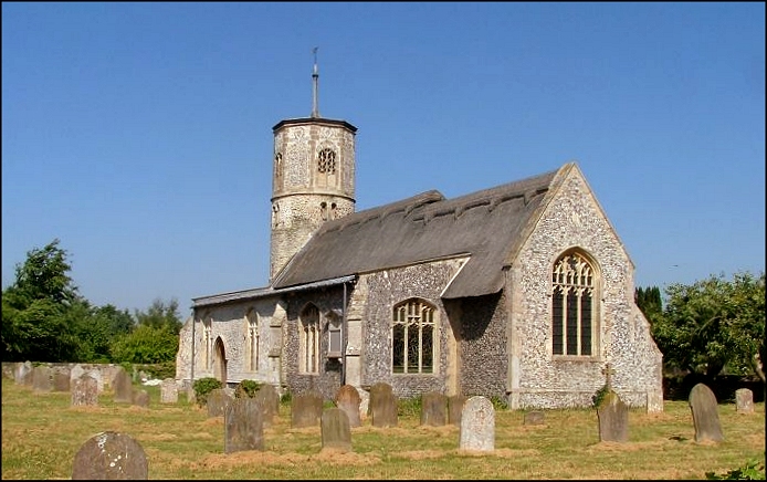 Beachamwell: one of the prettiest churches in Norfolk