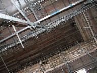 Beeston-next-Mileham, July 14th 2007: Looking up - nave roof.