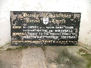 I found the old church sign under the tower