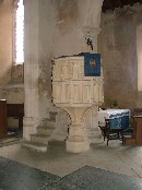 ugly Victorian pulpit