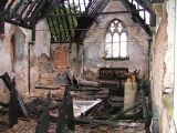 From the south doorway, traditional first sight of a church