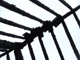 ridge tiles balance precariously