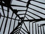 roof at the crossing of the transepts