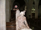 an angel in Blickling church