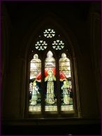 For your eyes only - window in the vestry