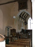 rood stair and chancel arch
