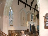 north side of chancel