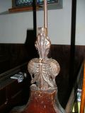 Added bench end on woodwork - medieval?