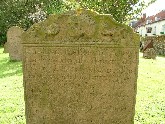 18th century headstone