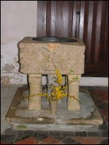 The font, lively and barbaric