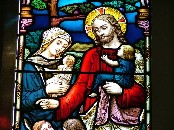 'suffer the children to come unto me' - detail
