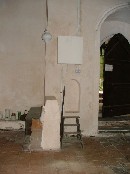 south side of nave