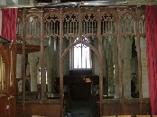 screen looking west