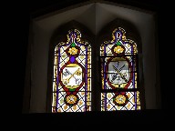 glass in the clerestory