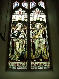 evangelists in the chancel