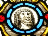 Flemish glass: Christ
