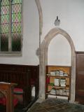 Curious arches in the chancel wall