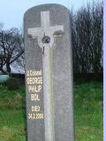 Modern headstone