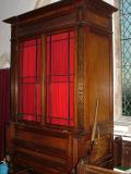 An early 19th century organ, like a bookcase