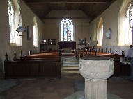 font looking east