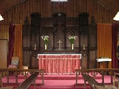 the reredos from St Philip, Norwich