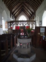 looking east
