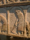 VII: July. Mowing hay with a scythe