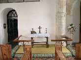 doorway to tower and chancel, and nave altar