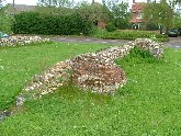 buttressing to the south nave wall