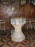 purbeck marble font