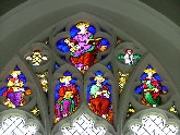 remaining glass at the east end