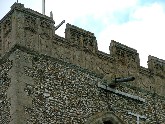 parapet: south side
