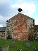 west end: the tower collapsed in the 18th century