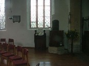 inside the church