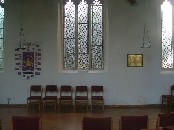 inside the church